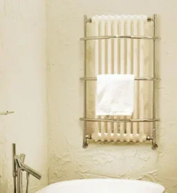 Vogue Nexus Grand IV Towel Radiator Dual Energy - Chrome 900X590 detail view - Image 2