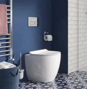 Crosswater Mpro Flush Plate Chrome detail view - Image 3