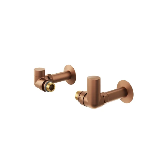 Crosswater Mpro Angled Rad Valve Bronze Effect