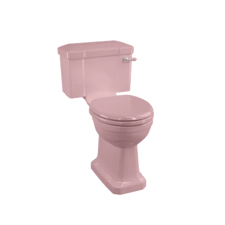 Burlington Close Coupled Pan Confetti Pink