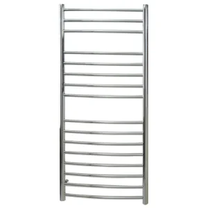 Reina Eos 500 X 1500 Curved Stainless Steel Towel Rail