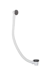 Just Taps Kono Extended Click Clack Bath Waste Brushed Black