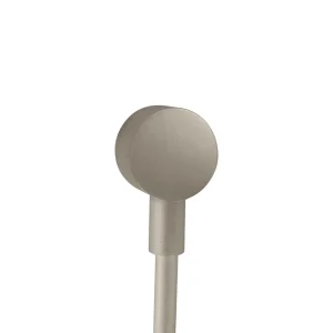 Axor Starck Wall Outlet Round Brushed Nickel