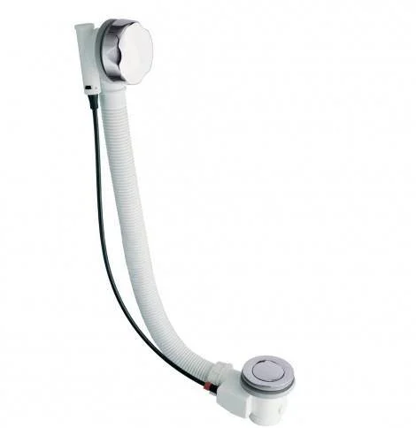 Crosswater Bath Extended Bath With Waste 100cm Chrome