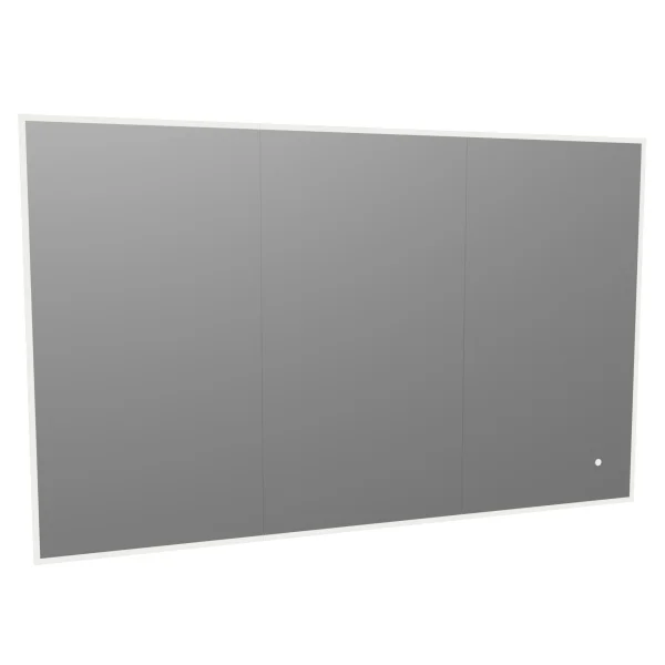 Faeber Edge 1200 Led 3 Door Illuminated Mirror Cabinet (recess Compatible)