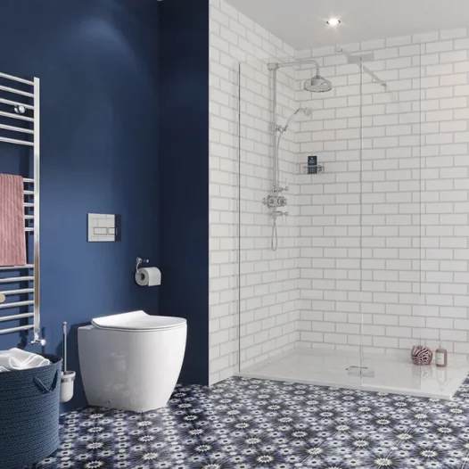 Crosswater Glide Ii Back To Wall Toilet Rimless White detail view - Image 3