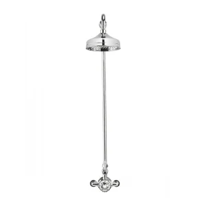 Crosswater Belgravia Thermo Shower Valve With 8" Fixed Head Chrome