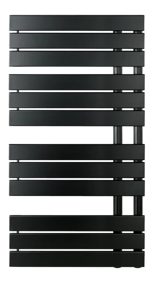 Just Taps Cleo Radiator Matt Black 1080 X 550 product image - Image 1