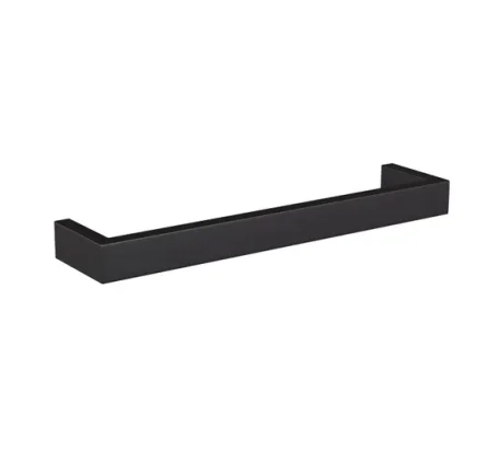 Thermosphere 12v Heated Towel Bar Double Square 632mm Matt Black product image - Image 1