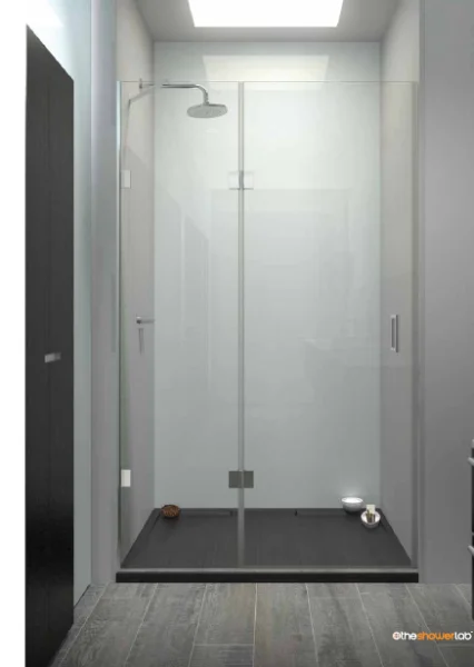 Shower Lab View 04 Standard-inline Panel + Door 854-888 X 2000