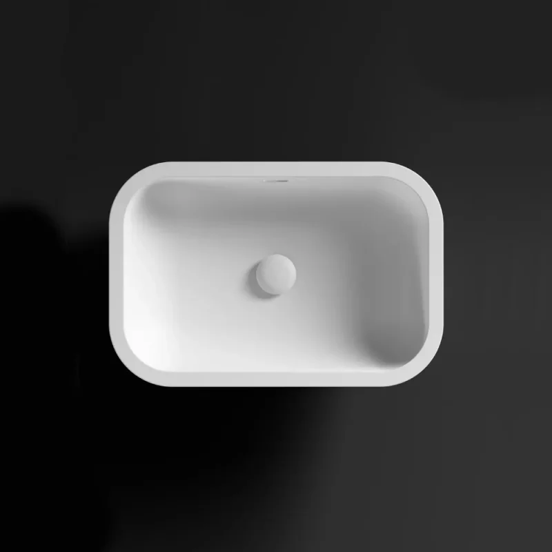 LH Himacs CB503 Bowl (Pearl) detail view - Image 2