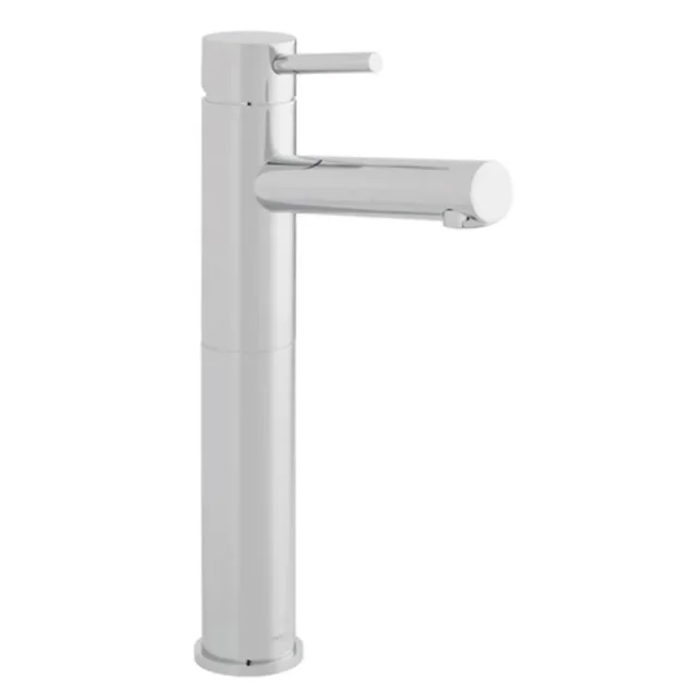 Vado Zoo Extended Mono Basin Mixer Smooth Bodied Single Lever Deck Mounted With And Honeycomb Flow Regulator (no Waste) Chrome product image - Image 1
