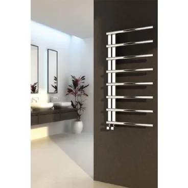Reina Celico 500 X 585 Stainless Steel Towel Radiator detail view - Image 2