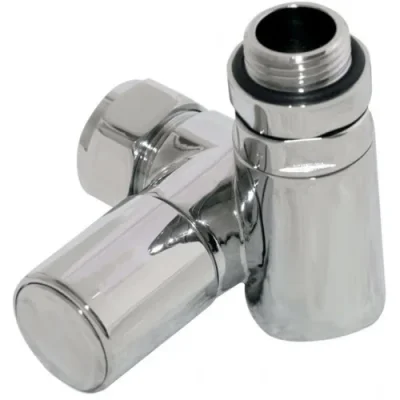 Vogue Dual Fuel Valves 1/2Inch 15mm - Chrome 75X65 product image - Image 1