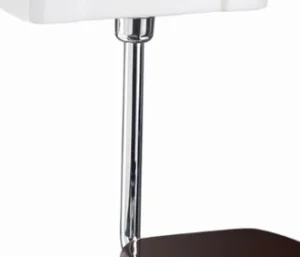 Burlington Low Level Flush Pipe Kit - Chrome