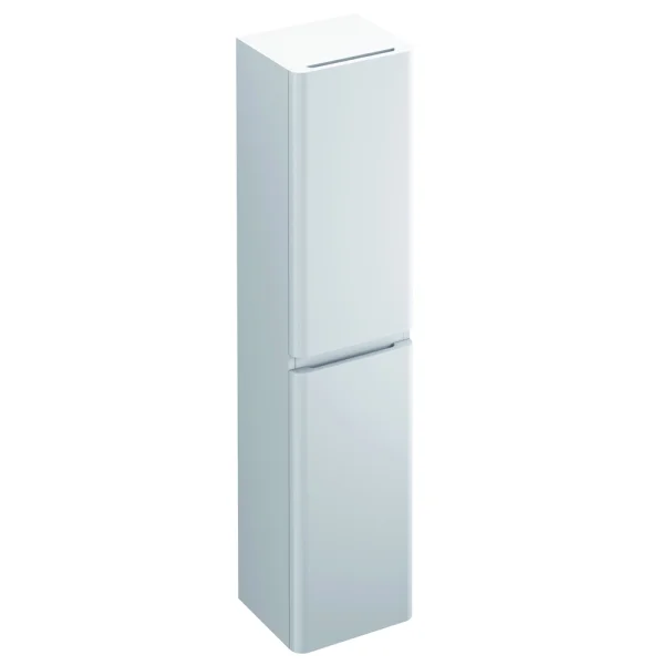 Pura Flite Tall Storage Cabinet 1700mm White Gloss