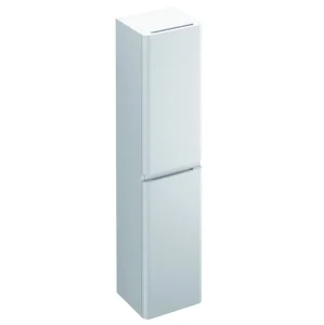 Pura Flite Tall Storage Cabinet 1700mm White Gloss