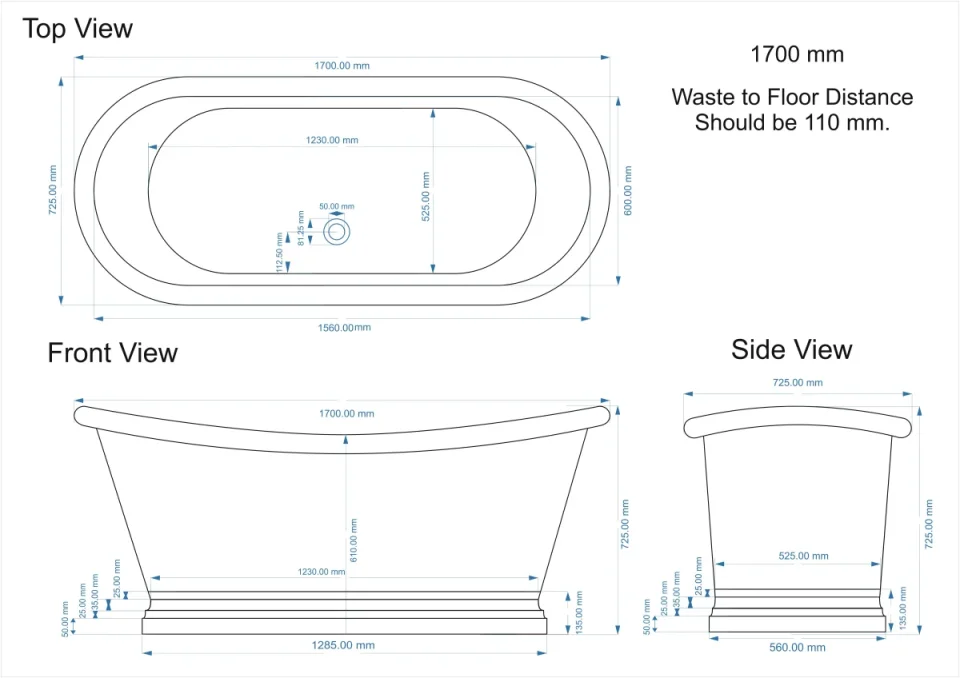 Bc Designs 1700 Nickel Bath Nickel Inner Nickel detail view - Image 4