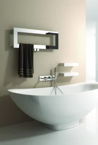 Reina Bivano 800 X 300 Stainless Steel Towel Radiator