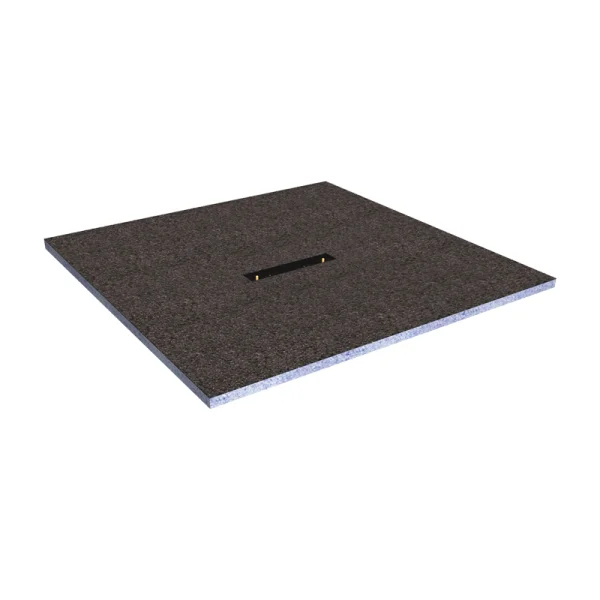Abacus Elements Linear 300 Level Access Tray 12x12 Centre Drain