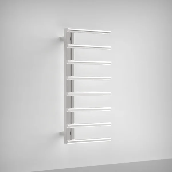 AVA Purity 1000 x 500mm Polished Stainless Steel Towel Rail  Oil Filled
