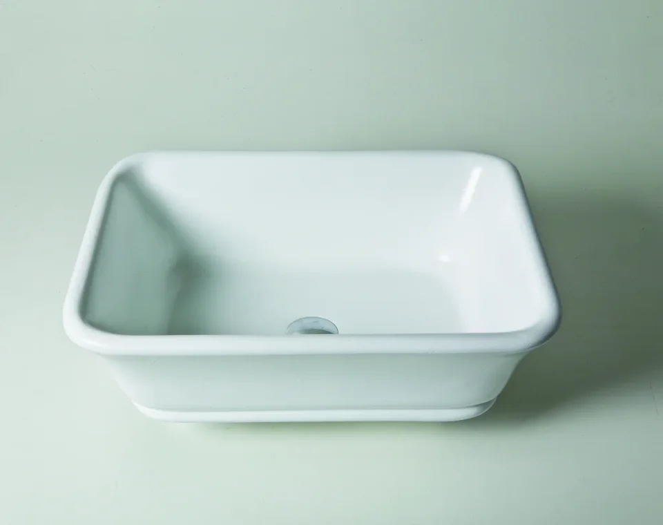 Bc Designs Magnus/senator Basin 525 X 380 Polished White detail view - Image 2