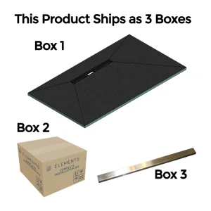 Abacus Elements Level Access Kit Linear 600 Drain 18x9 Offset