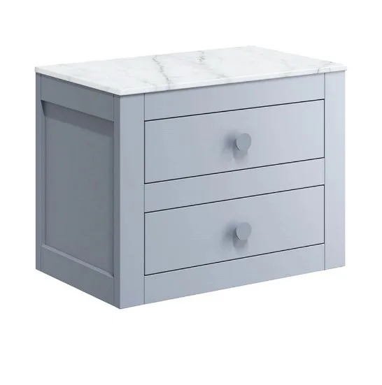 Crosswater Canvass Basin Unit 600 Storm Grey