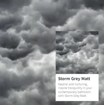 Crosswater Canvass Basin Unit 600 Storm Grey detail view - Image 6