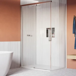 Crosswater Asura 8mm Sliding Door 1700 Polished Stainless