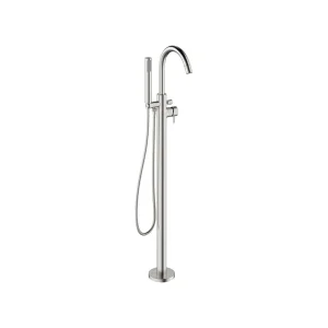 Crosswater Mpro Bath Shower Mixer Floor Standing Stainless