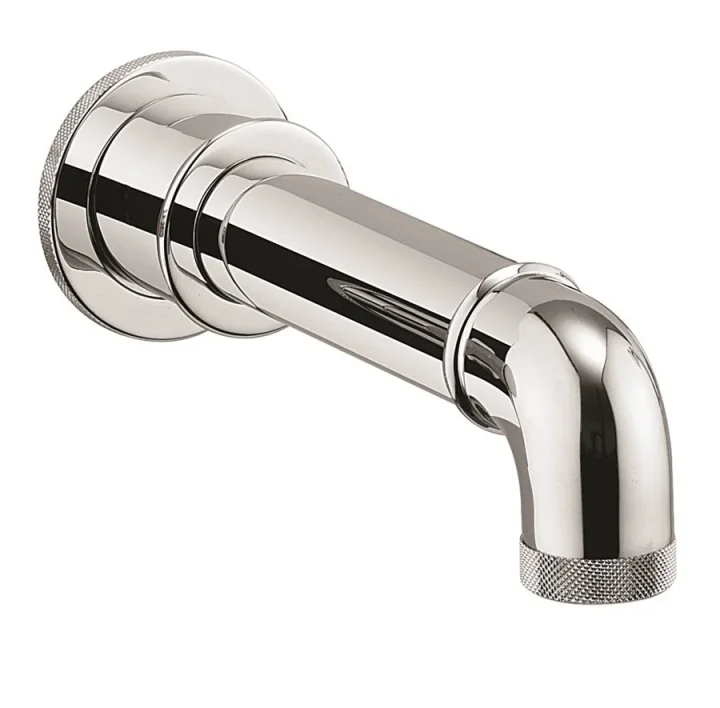 Crosswater Mpro Industrial Bath Spout Wall Mounted Chrome product image - Image 1