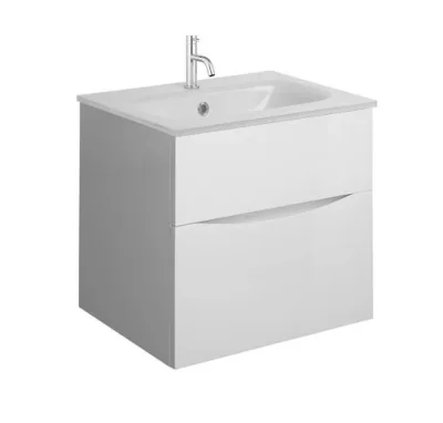 Crosswater Glide Ii Basin Glass 500 1th Ice White product image - Image 1
