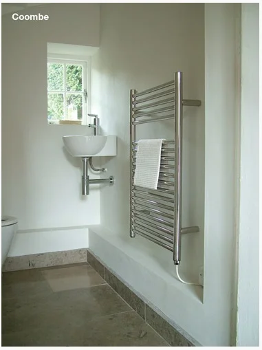 Jis Coombe 780 X 500mm Radiator For Central Heating Satin Stainless Steel