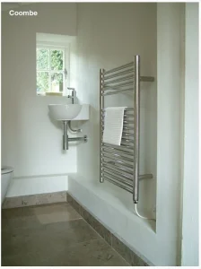 Jis Coombe 780 X 500mm Radiator For Central Heating Satin Stainless Steel