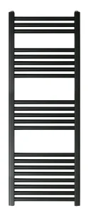 Just Taps VOS Radiator Matt Black 1200×400