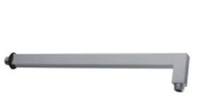 AVA Square Wall Mounted Shower Arm 400mm product image - Image 3