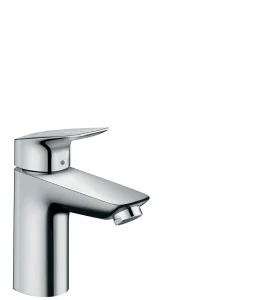 Hansgrohe Logis Basin Mixer 100 Push-open Chrome