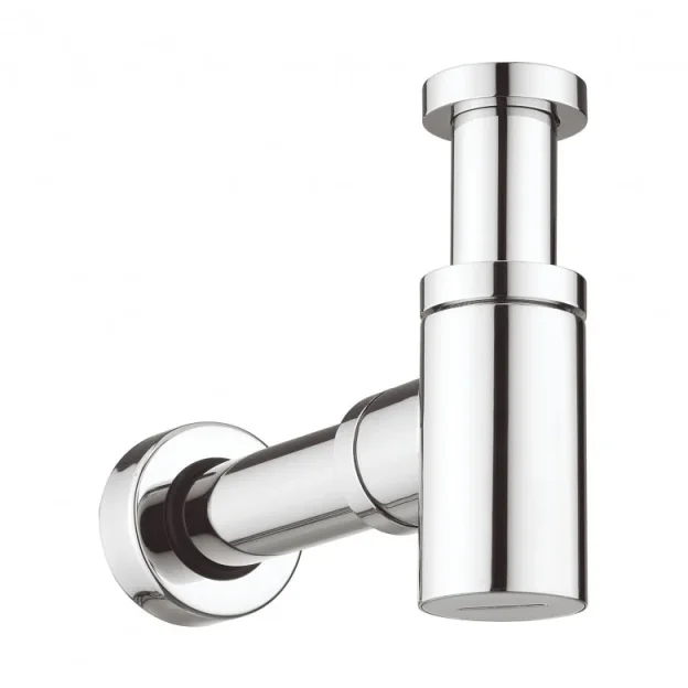 Crosswater Bottle Trap Millennium Small 400mm Pipe Chrome product image - Image 1