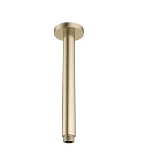 Crosswater Ceiling Shower Arm 200mm Brushed Brass