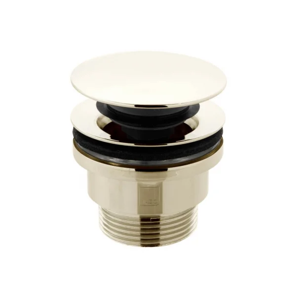 Booth & Co. Universal Brass Basin Waste Bright Nickel &