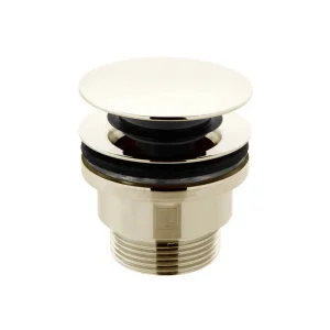 Booth & Co. Universal Brass Basin Waste Bright Nickel &