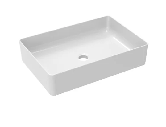 Saneux Sienna 50x34cm Rectangular Countertop Washbasin