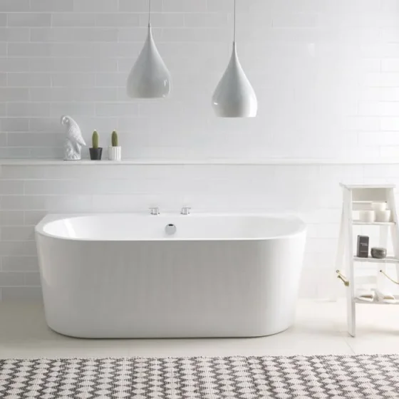 Bc Designs Ancora Btw 1640 X 760 Bath (no Waste) White product image - Image 1