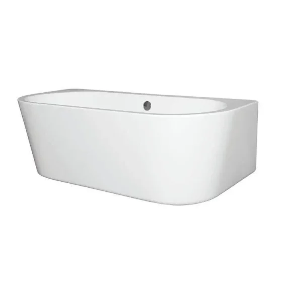 Bc Designs Ancora Btw 1640 X 760 Bath (no Waste) White detail view - Image 2