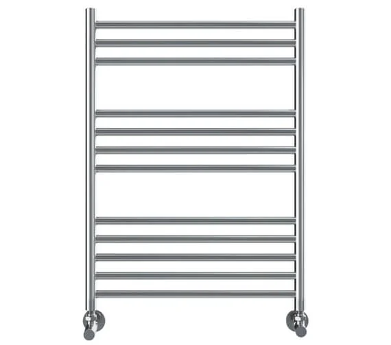 Vogue Chube Towel Radiator Electric Only - Polished Stainless Steel 800X600