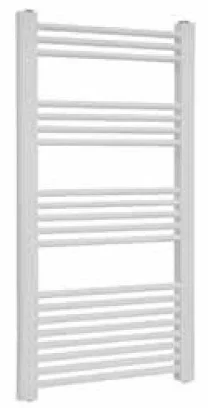 Eastbrook Wendover Straight Multirail 1200 X 400 Gloss White product image - Image 1