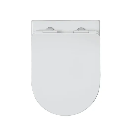 Crosswater Glide Ii Soft Close Toilet Seat 52 Matt White product image - Image 1