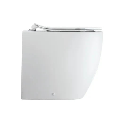 Crosswater Glide Ii Soft Close Toilet Seat 52 Matt White detail view - Image 4