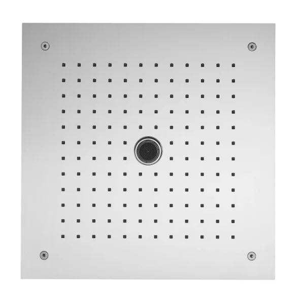 Crosswater Mpro Stream 380x380 Recessed Shower Head Chrome detail view - Image 4